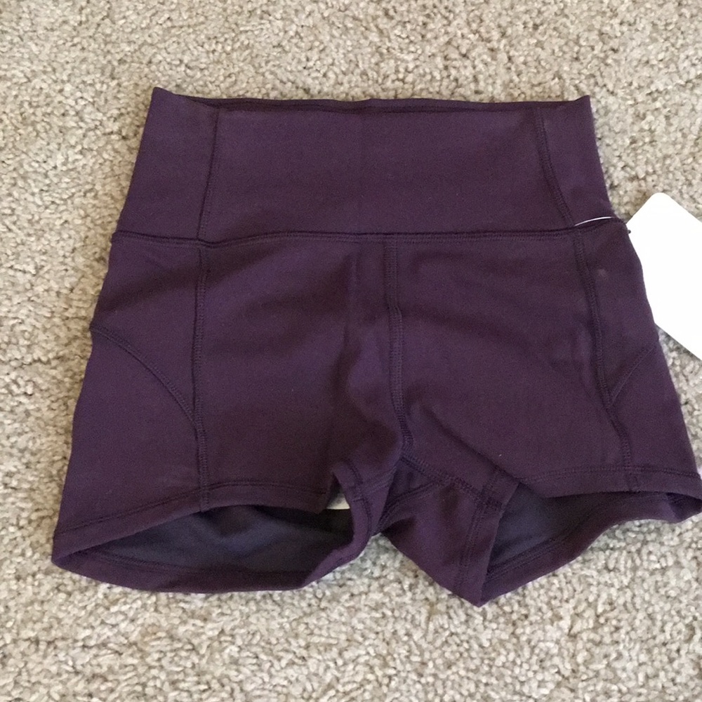 NWT Maroon Yoga Shorts